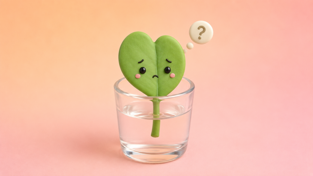 물꽂이 뿌리